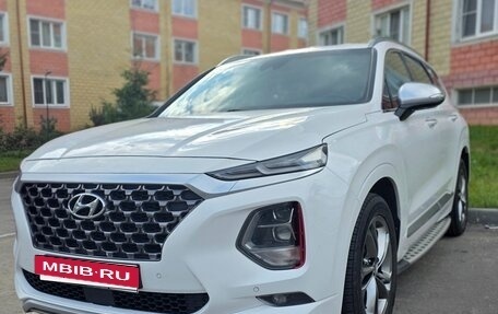 Hyundai Santa Fe IV, 2019 год, 3 050 000 рублей, 3 фотография