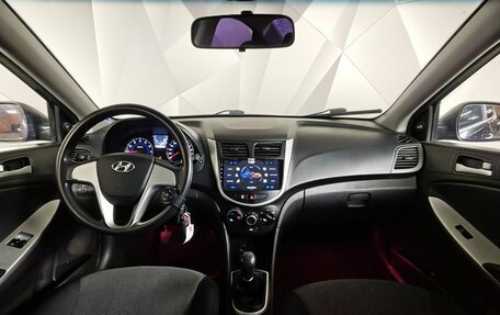 Hyundai Solaris II рестайлинг, 2011 год, 397 000 рублей, 13 фотография