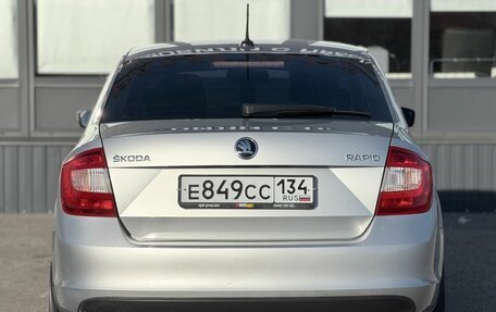 Skoda Rapid I, 2017 год, 1 350 000 рублей, 12 фотография