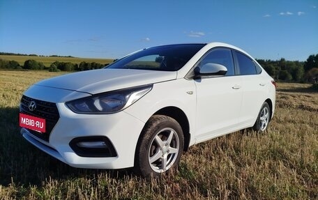Hyundai Solaris II рестайлинг, 2017 год, 850 000 рублей, 4 фотография