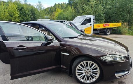 Jaguar XF I рестайлинг, 2013 год, 1 100 000 рублей, 11 фотография