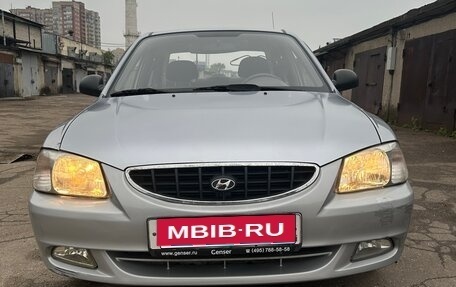 Hyundai Accent II, 2008 год, 450 000 рублей, 1 фотография