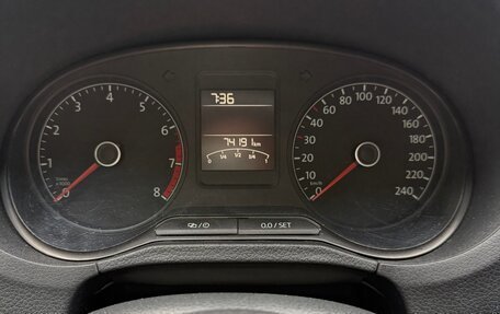 Volkswagen Polo VI (EU Market), 2016 год, 1 200 000 рублей, 9 фотография
