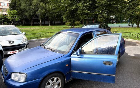 Hyundai Accent II, 2003 год, 200 000 рублей, 4 фотография
