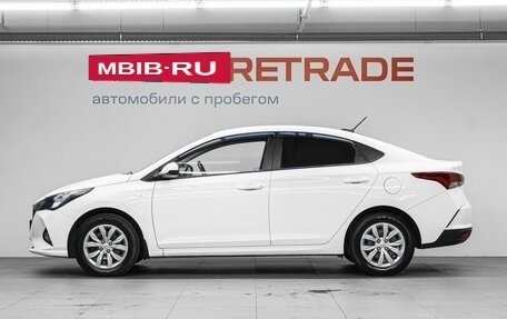 Hyundai Solaris II рестайлинг, 2021 год, 1 490 000 рублей, 9 фотография