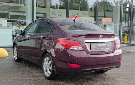 Hyundai Solaris II рестайлинг, 2011 год, 572 000 рублей, 8 фотография