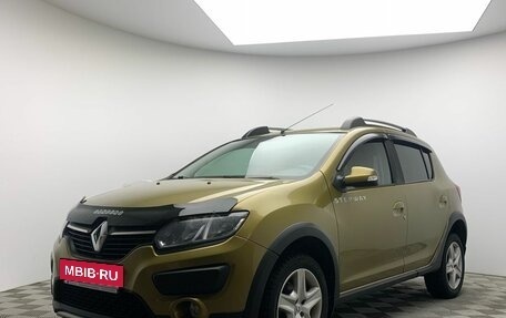 Renault Sandero II рестайлинг, 2016 год, 889 000 рублей, 3 фотография