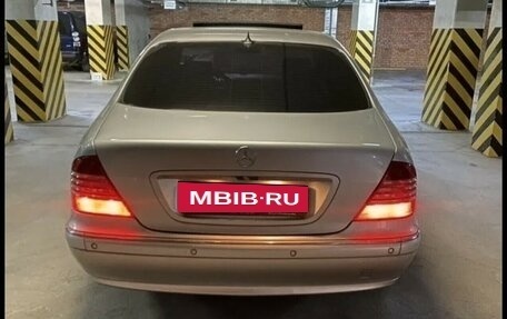 Mercedes-Benz S-Класс, 2002 год, 765 000 рублей, 3 фотография