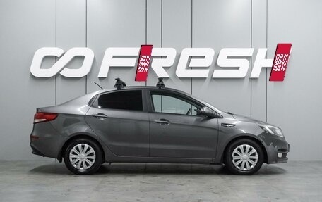 KIA Rio III рестайлинг, 2016 год, 1 099 000 рублей, 5 фотография