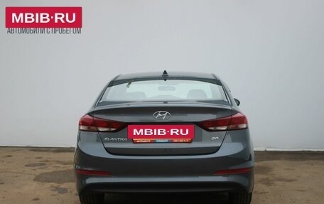 Hyundai Elantra VI рестайлинг, 2017 год, 1 479 000 рублей, 6 фотография