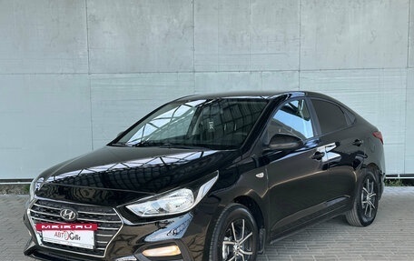Hyundai Solaris II рестайлинг, 2017 год, 1 075 000 рублей, 3 фотография