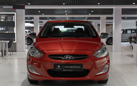 Hyundai Solaris II рестайлинг, 2014 год, 830 000 рублей, 3 фотография