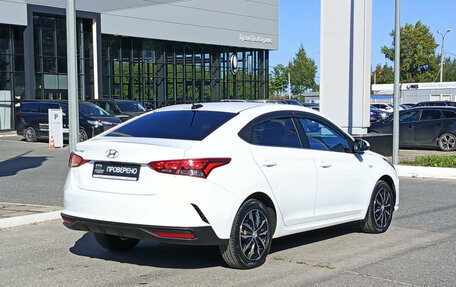 Hyundai Solaris II рестайлинг, 2021 год, 1 480 000 рублей, 9 фотография