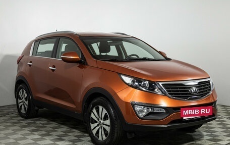 KIA Sportage III, 2013 год, 1 399 700 рублей, 3 фотография