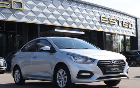 Hyundai Solaris II рестайлинг, 2018 год, 1 350 000 рублей, 3 фотография
