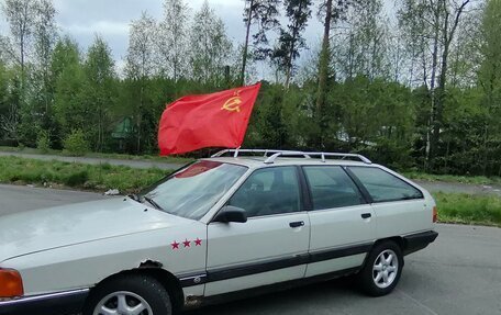 Audi 100, 1988 год, 350 000 рублей, 17 фотография