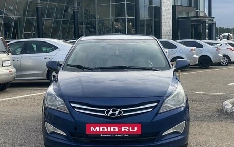 Hyundai Solaris II рестайлинг, 2014 год, 720 000 рублей, 2 фотография