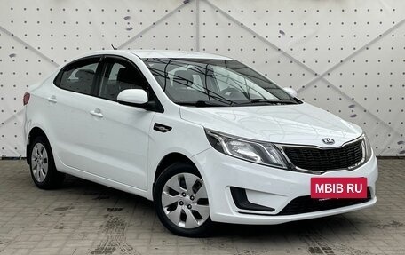 KIA Rio III рестайлинг, 2012 год, 870 000 рублей, 2 фотография