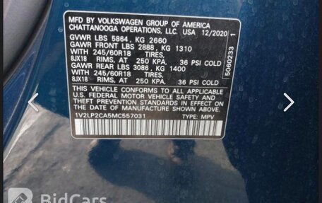 Volkswagen Teramont I, 2021 год, 3 100 000 рублей, 9 фотография