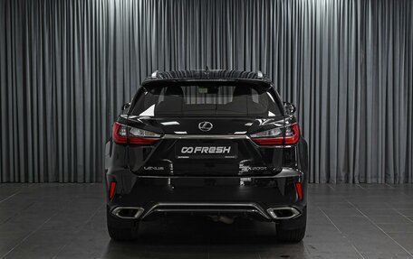 Lexus RX IV рестайлинг, 2017 год, 3 885 000 рублей, 4 фотография