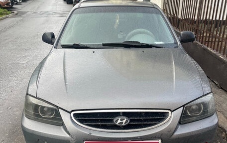 Hyundai Accent II, 2007 год, 110 000 рублей, 1 фотография