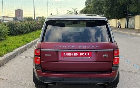 Land Rover Range Rover IV рестайлинг, 2018 год, 5 900 000 рублей, 5 фотография