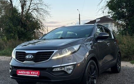 KIA Sportage III, 2013 год, 1 350 000 рублей, 1 фотография
