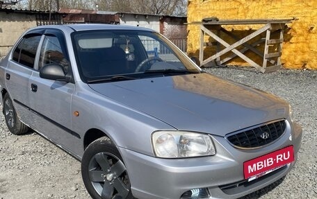 Hyundai Accent II, 2003 год, 212 000 рублей, 1 фотография