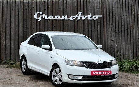 Skoda Rapid I, 2017 год, 930 000 рублей, 3 фотография