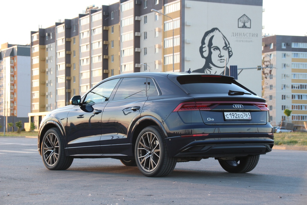 Audi Q8 I, 2021 год, 8 436 549 рублей, 4 фотография