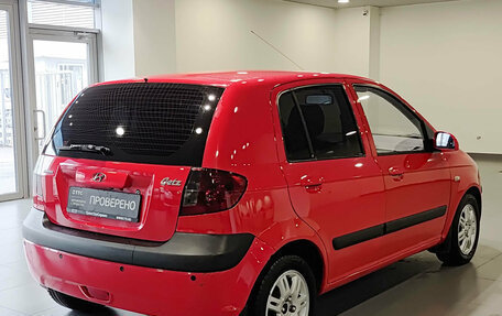 Hyundai Getz I рестайлинг, 2008 год, 465 000 рублей, 6 фотография