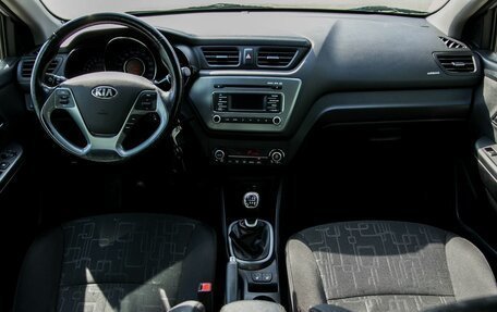 KIA Rio III рестайлинг, 2017 год, 1 050 000 рублей, 15 фотография