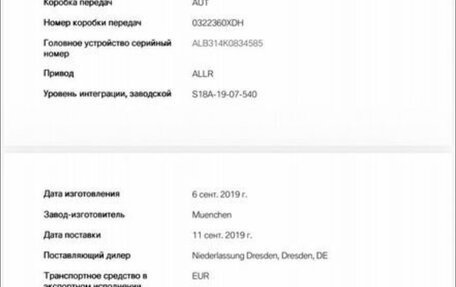 BMW 3 серия, 2019 год, 6 750 000 рублей, 35 фотография