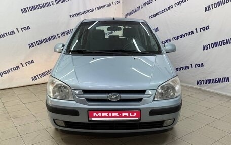 Hyundai Getz I рестайлинг, 2005 год, 415 000 рублей, 2 фотография