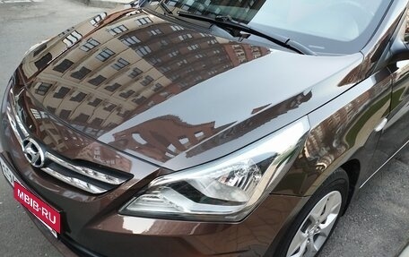 Hyundai Solaris II рестайлинг, 2014 год, 1 050 000 рублей, 9 фотография