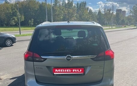 Opel Zafira C рестайлинг, 2013 год, 1 250 000 рублей, 5 фотография