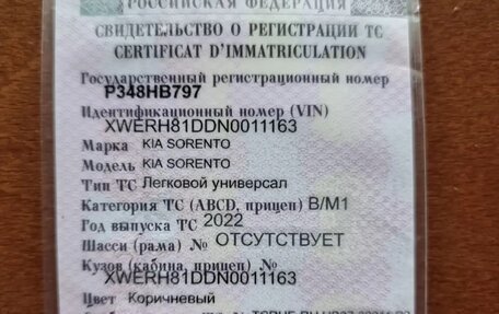 KIA Sorento IV, 2022 год, 4 430 000 рублей, 17 фотография