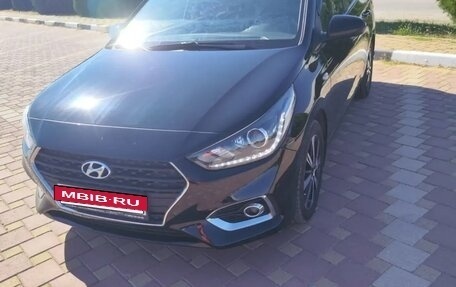 Hyundai Solaris II рестайлинг, 2017 год, 1 150 000 рублей, 11 фотография