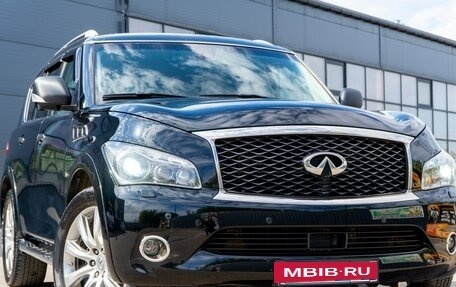 Infiniti QX80 I рестайлинг, 2014 год, 2 650 000 рублей, 33 фотография