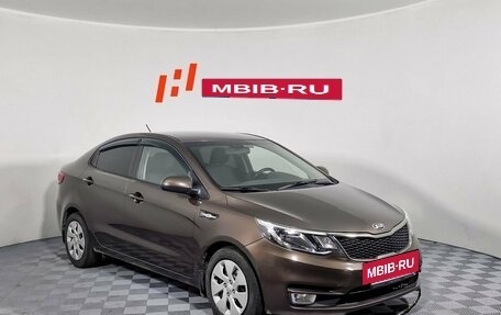 KIA Rio III рестайлинг, 2016 год, 799 000 рублей, 3 фотография