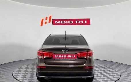 KIA Rio III рестайлинг, 2016 год, 799 000 рублей, 6 фотография