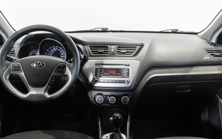 KIA Rio III рестайлинг, 2016 год, 982 800 рублей, 6 фотография