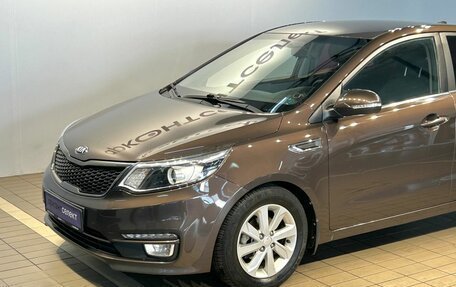 KIA Rio III рестайлинг, 2017 год, 1 163 000 рублей, 6 фотография