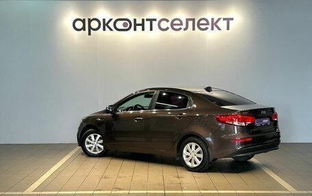 KIA Rio III рестайлинг, 2017 год, 1 163 000 рублей, 4 фотография