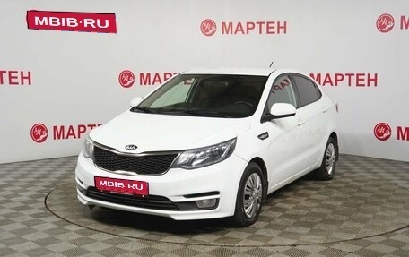 KIA Rio III рестайлинг, 2017 год, 922 000 рублей, 1 фотография
