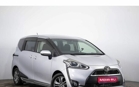 Toyota Sienta II, 2016 год, 1 449 000 рублей, 1 фотография