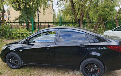 Hyundai Solaris II рестайлинг, 2011 год, 590 000 рублей, 1 фотография
