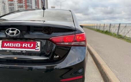 Hyundai Solaris II рестайлинг, 2018 год, 1 200 000 рублей, 13 фотография