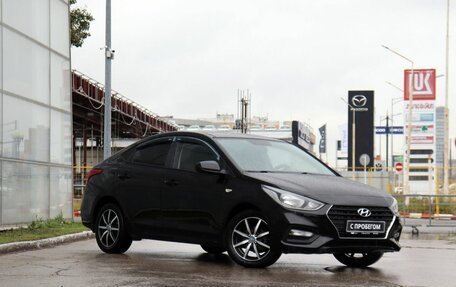 Hyundai Solaris II рестайлинг, 2017 год, 1 200 000 рублей, 3 фотография