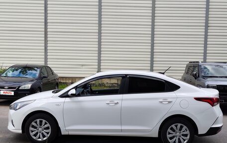 Hyundai Solaris II рестайлинг, 2021 год, 1 350 000 рублей, 17 фотография